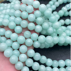 Кварц светло-бирюзовый тонированный №2 10 мм