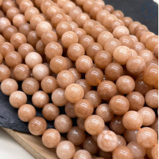 Кварц светло-коричневый тонированный 10 мм