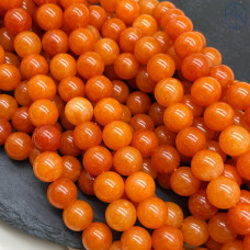 Кварц темно-оранжевый тонированный 12 мм