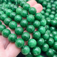 Кварц темно-зеленый тонированный №2 10 мм