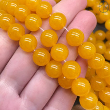 Кварц темно-желтый тонированный №1 10 мм