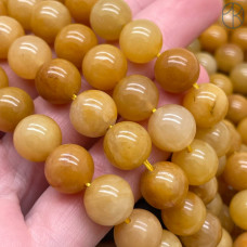 Кварц темно-желтый тонированный №2 10 мм