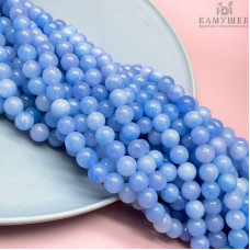 Кварц тонированный голубой 10 мм