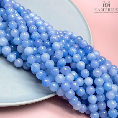 Кварц тонированный голубой 10 мм