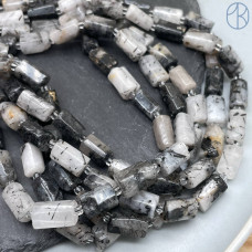 Кварц турмалиновый фриформ цилиндр ~ 11-12 мм