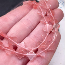 Кварц Вишневый клевер 10 мм штучно