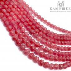 Кварц Вишневый розовый 8 мм (имитация) Кварц Вишневый розовый 8 мм (имитация)