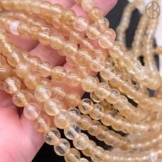 Кварц Вишневый желтый 6 мм (имитация)