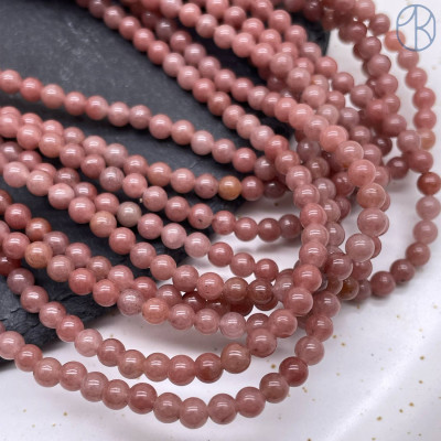 Кварцит клубничный 4 мм