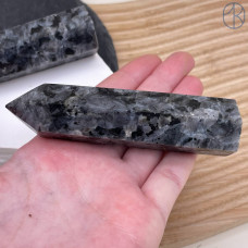 Лабрадорит черный (Ларвикит) ~ 10 см