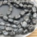 Лабрадорит черный (Ларвикит) галтовка на увеличение ~ 12-22 мм