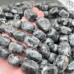 Лабрадорит черный (Ларвикит) галтовка на увеличение ~ 12-22 мм