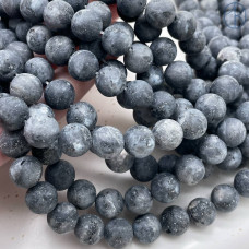 Лабрадорит черный матовый (Ларвикит) 10 мм