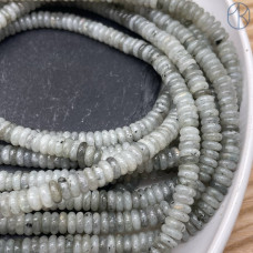 Лабрадорит рондель 6х2 мм