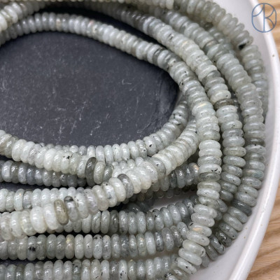 Лабрадорит рондель 6х2 мм