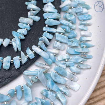 Ларимар сколы ~ 12-16 мм