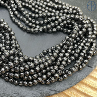 Лава Вулканическая антрацит 6 мм