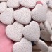 Лава Вулканическая (имитация) сливочная сердце 28 мм штучно