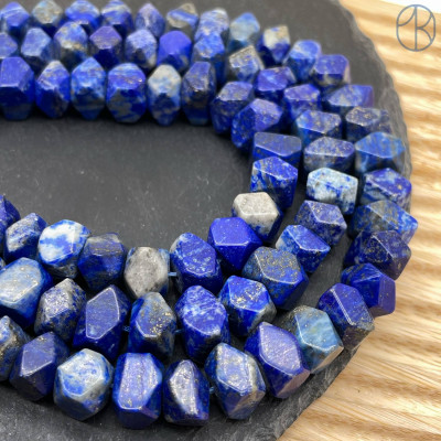 Лазурит фриформ огранка ~ 9-11 мм