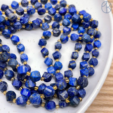 Лазурит крученая огранка 8 мм