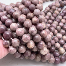 Лепидолит сиреневый 10 мм 