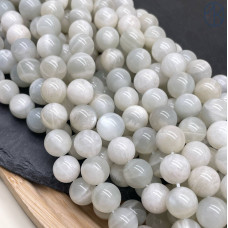 Лунный камень серый №1 10 мм 