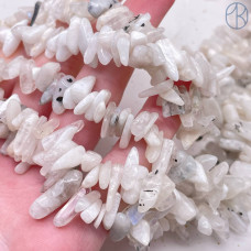 Лунный камень сколы ~ 11-15 мм