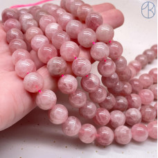 Мадагаскарский розовый кварц №1 10 мм А-качество