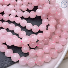 Мадагаскарский розовый кварц №3 10 мм