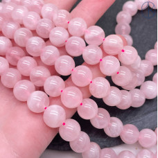 Мадагаскарский розовый кварц №3 10 мм