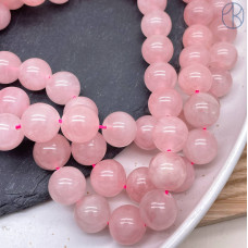 Мадагаскарский розовый кварц №3 12 мм