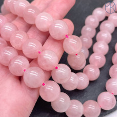 Мадагаскарский розовый кварц №3 12 мм