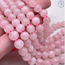 Мадагаскарский розовый кварц №3 8 мм