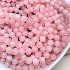 Мадагаскарский розовый кварц №3 8 мм