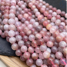 Мадагаскарский розовый кварц №4 8 мм