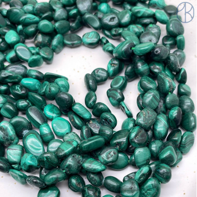 Малахит галтовка ~ 10-12 мм