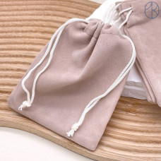 Мешочки бархатные бежевые 9х12см уп. 50шт