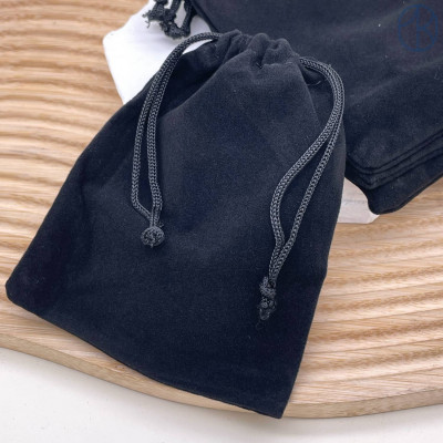 Мешочки бархатные черные 9х12см уп. 50шт