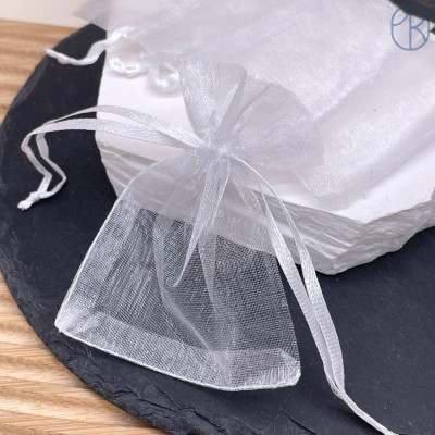 Мешочки органза белые 9х7см уп. 100шт