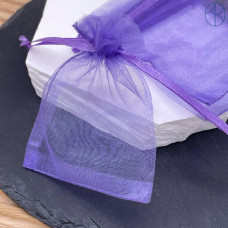 Мешочки органза фиолетовые 9х7см уп. 10шт