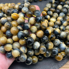 Микс глаз 10 мм (тигровый и соколиный)