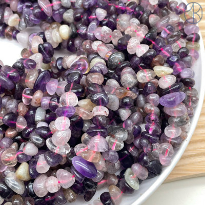 Микс кварцев галтовка ~10-16 мм