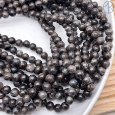 Микс лунный и солнечный камень 6 мм