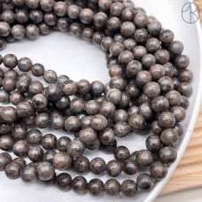 Микс лунный и солнечный камень 8 мм