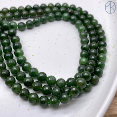  Нефрит Канадский 6 мм