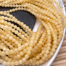 Нефрит Медовый 4 мм 