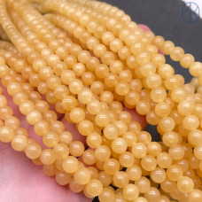 Нефрит Медовый 6 мм 