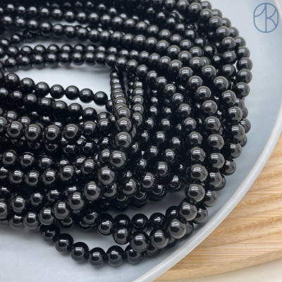 Обсидиан черный 6 мм