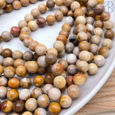 Окаменелый коралл Петоски 8 мм