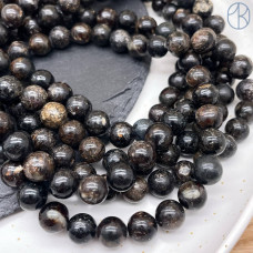 Опал черный матричный 10 мм